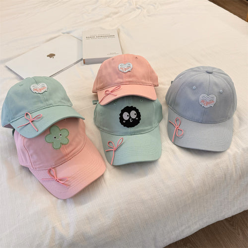 Kvinne Søt Brodert Baseball Cap Skanto