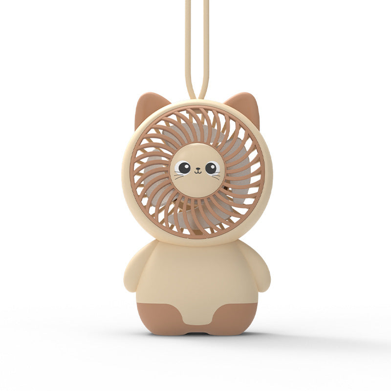 Dame Bærbar Mini Dyrefan med søtt Panda-design Skanto