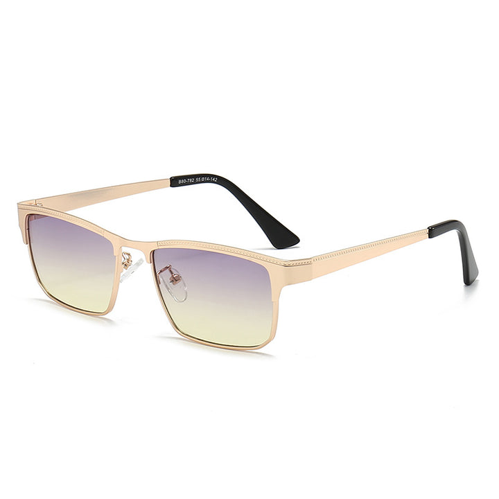 Dame kvadratisk solbrille med en stilig ramme og optimal UV-beskyttelse Skanto
