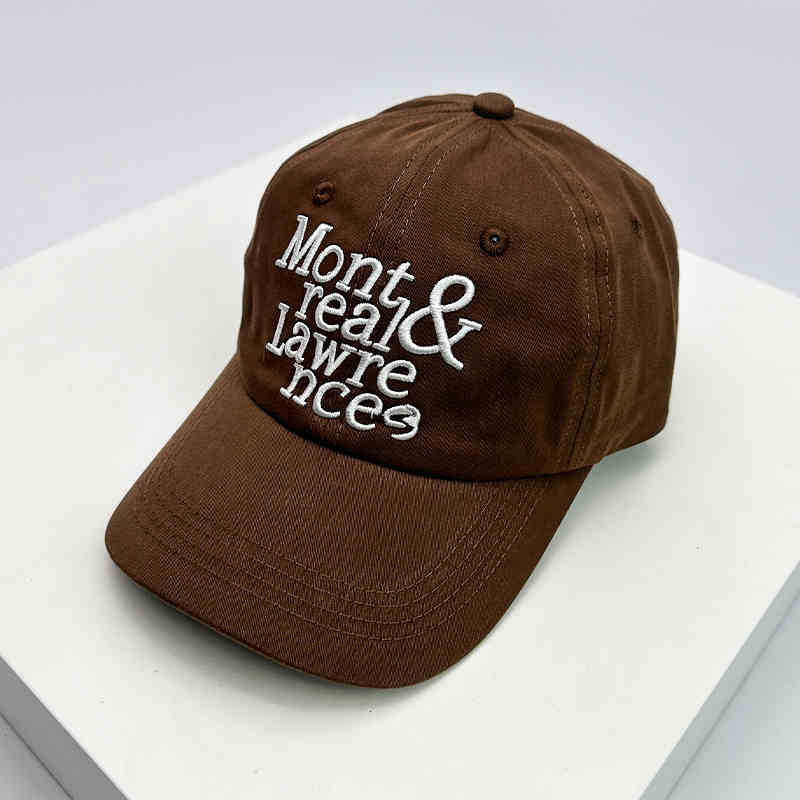 Herres stilige broderte caps Skanto