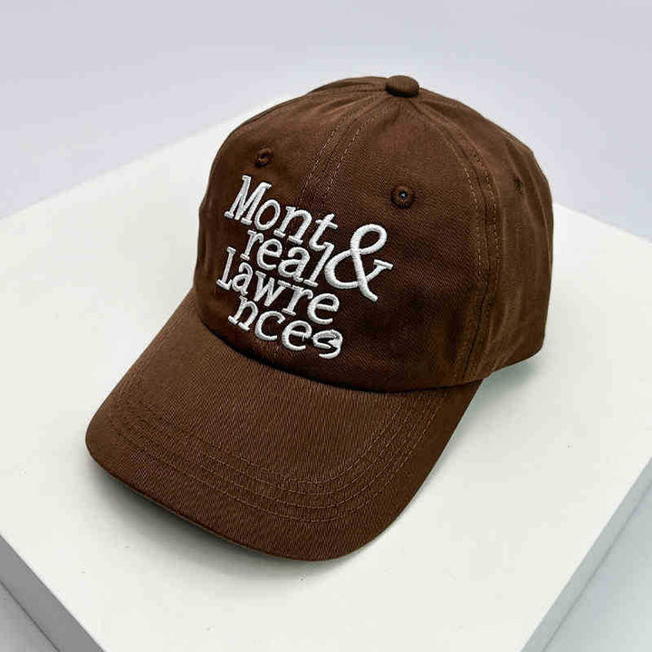 Herres stilige broderte caps Skanto