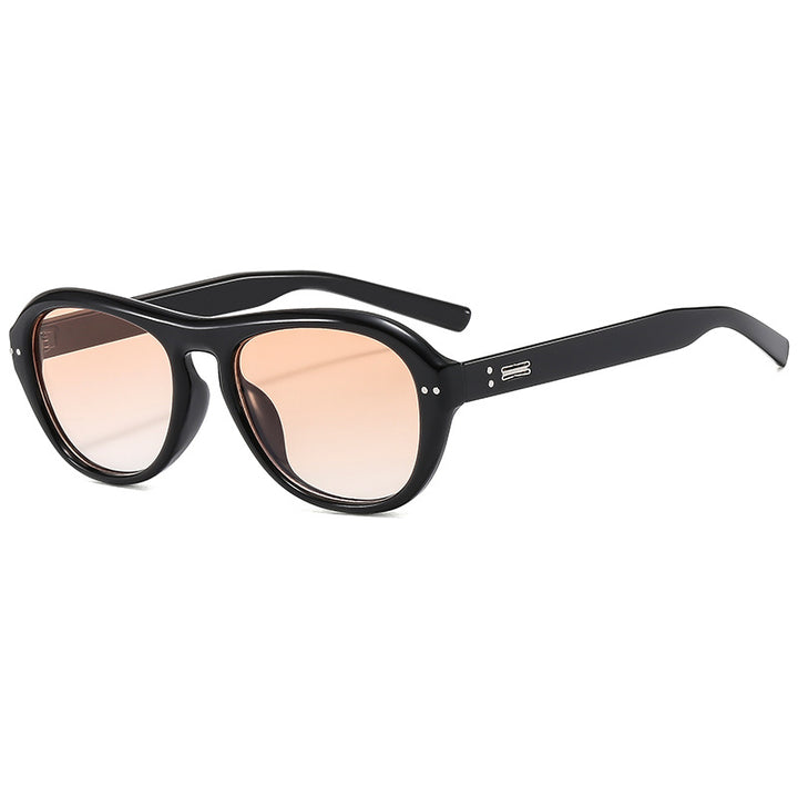 Women's fashionable glasses with stylish elongated frame and high-quality plastic Skanto
