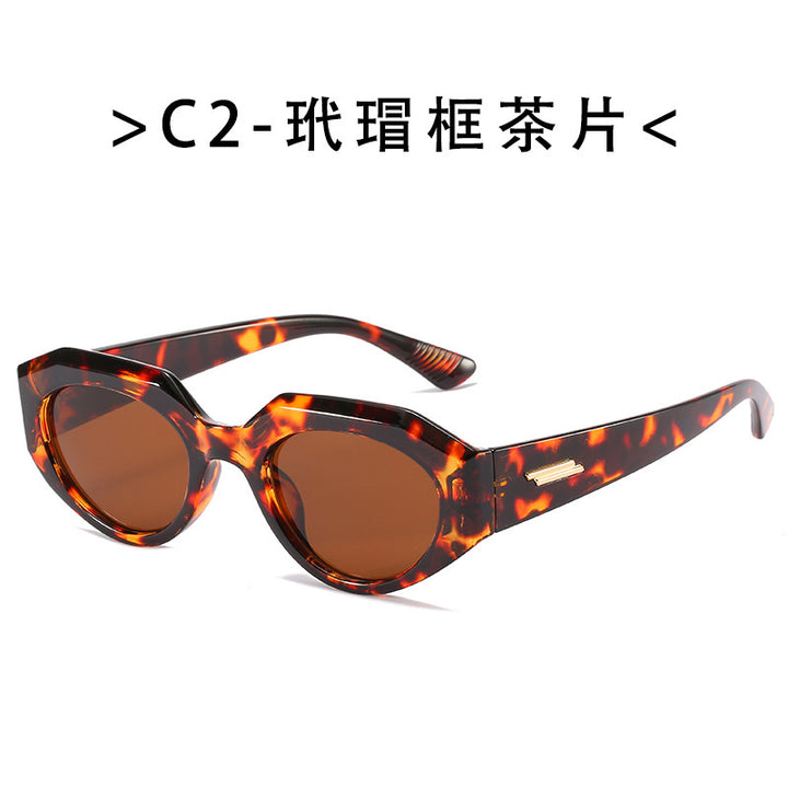 Damer geometrisk Cat-Eye solbriller Skanto