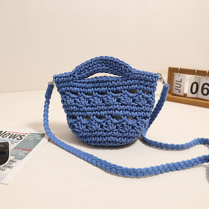 Handmade macrame shoulder bag with unique design Skanto