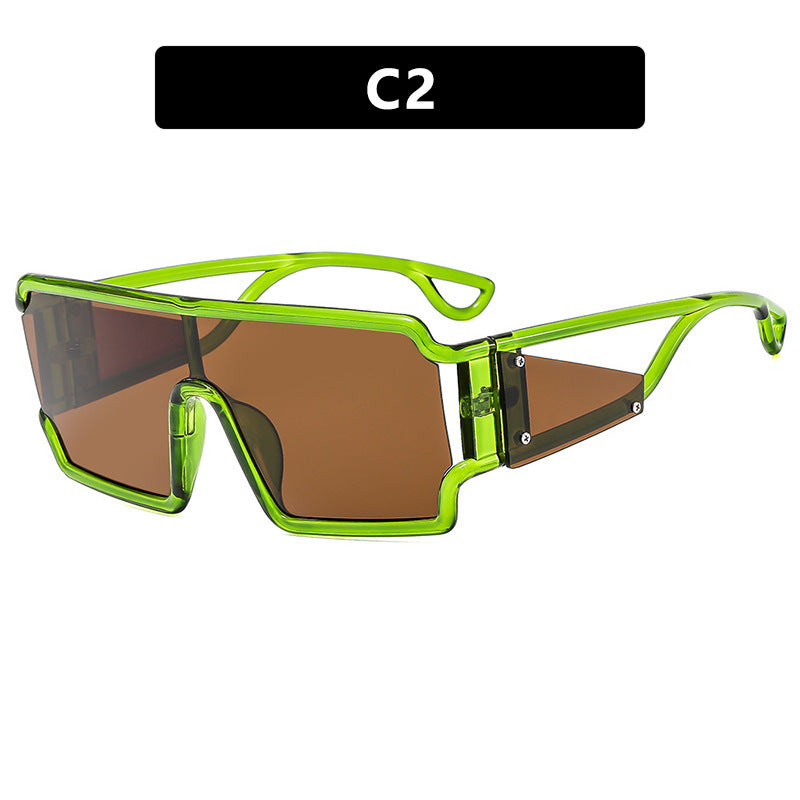 Women's Fashionable Sports Sunglasses with Futuristic Design Skanto