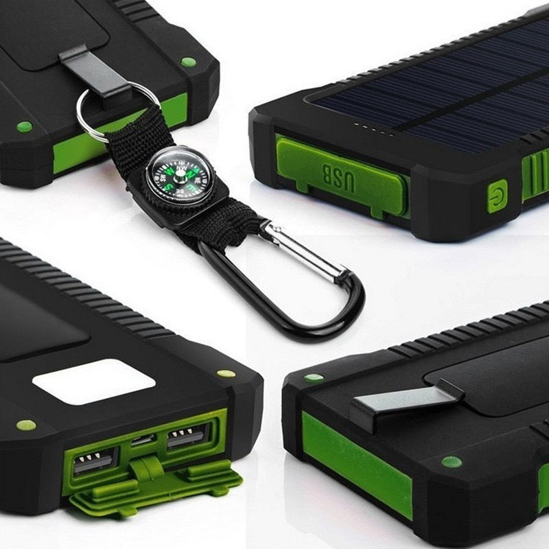 Solar Powerbank med Høy Ladeeffektivitet og Robust Kabinett Skanto