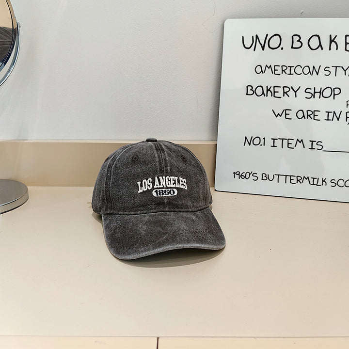 Herre Vintage-Stil Bomull Caps Skanto