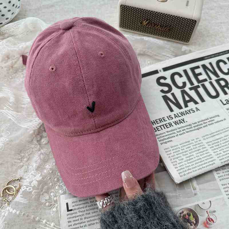Kvinne Casual Denim Baseball Caps Skanto