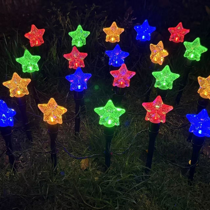 Crescent Moon Solarbelysning Hagespyd med Teksturert Akryl Diffusor og Varm Hvit LED Skanto