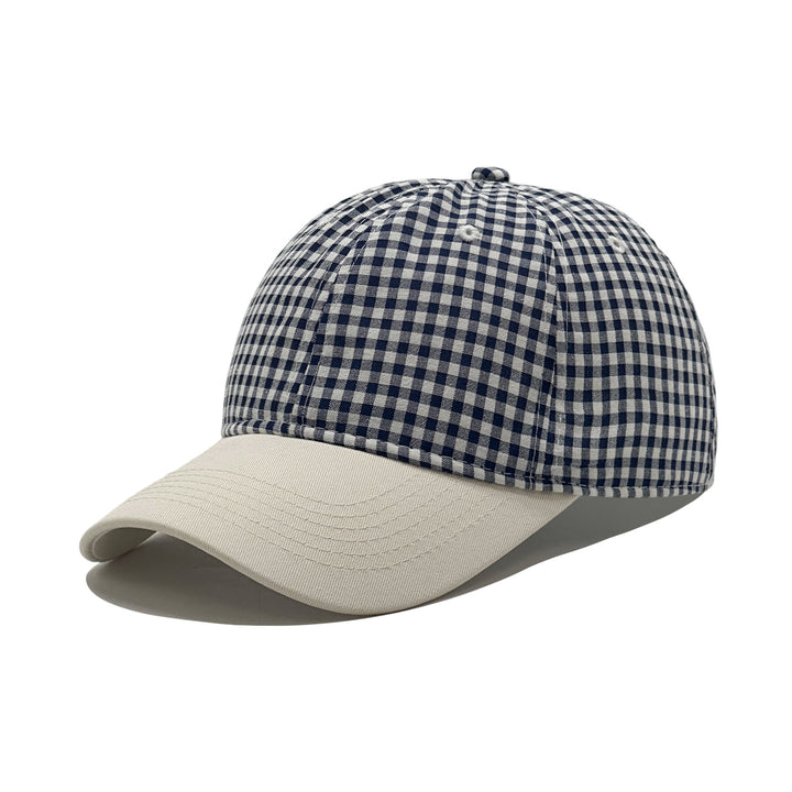 Dame trendy hette med rutemønster Skanto
