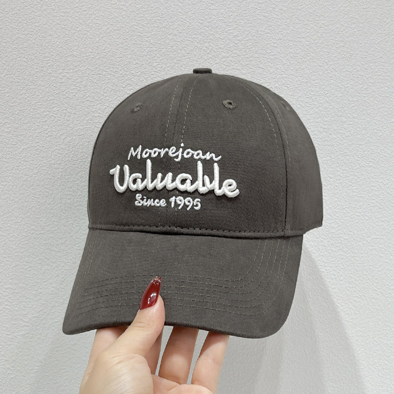 Kvinne Klassisk Brodert Baseball Caps Skanto