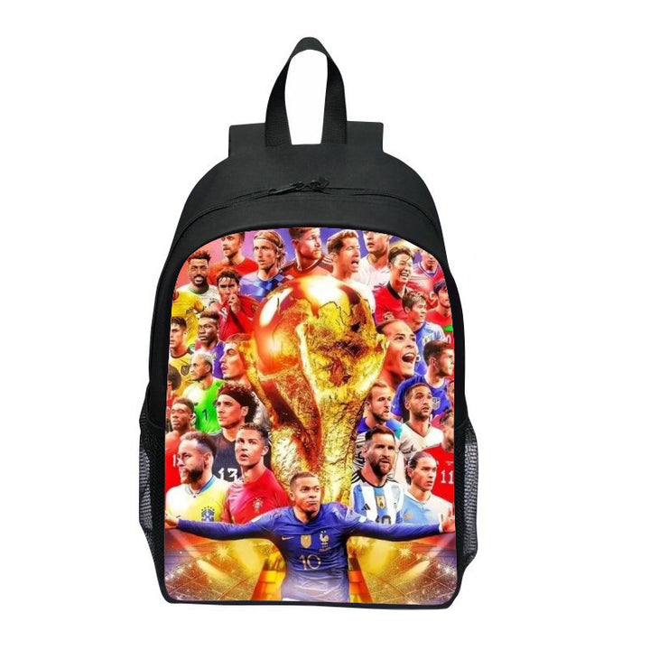 Sporty ryggsekk med Wm-trofé design Skanto
