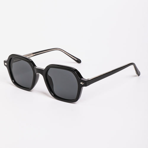 Dame moteriktig solbrille i stilig oktagon-design Skanto