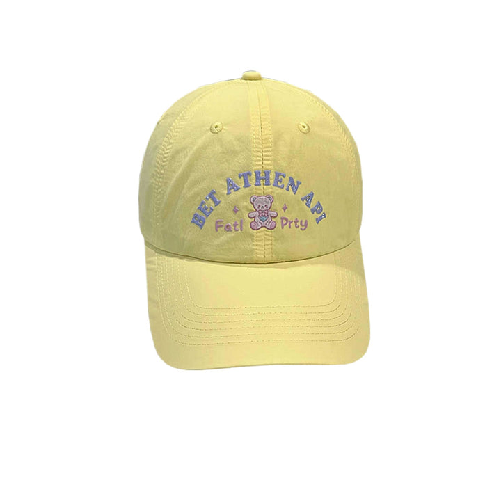 Kvinne Lekende Brodert Caps Skanto