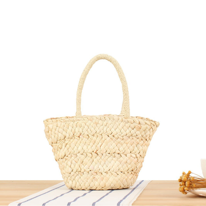 Handbag made of natural woven material Skanto