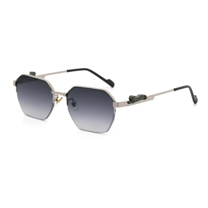 Dame elegant solbrille i moderne oktagon-design Skanto