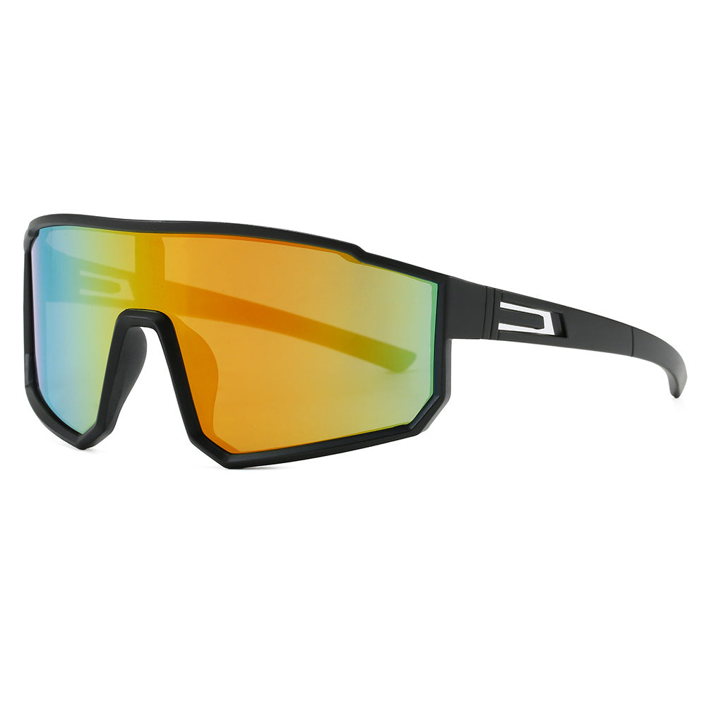 Men's Sleek Wraparound Sport Sunglasses Skanto