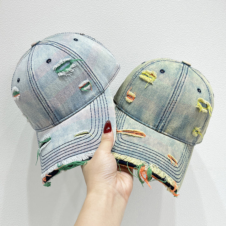 Dame Distretert Denim Baseball Caps Skanto 1784084142