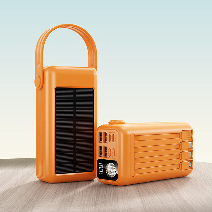 Solar-Powerbank med Flere Usb-porter Skanto