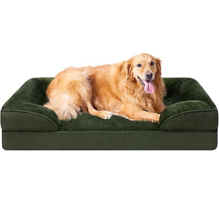 Ortopedisk støttende hundeseng