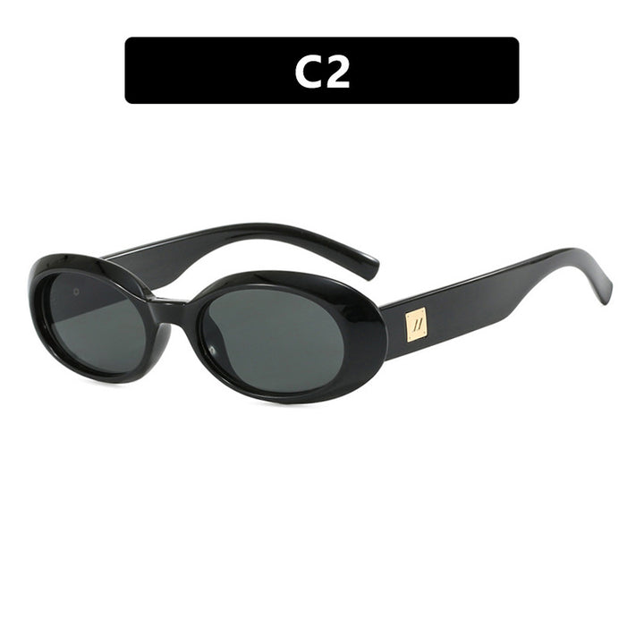 Women's fashionable oversized sunglasses with elegant shape Skanto