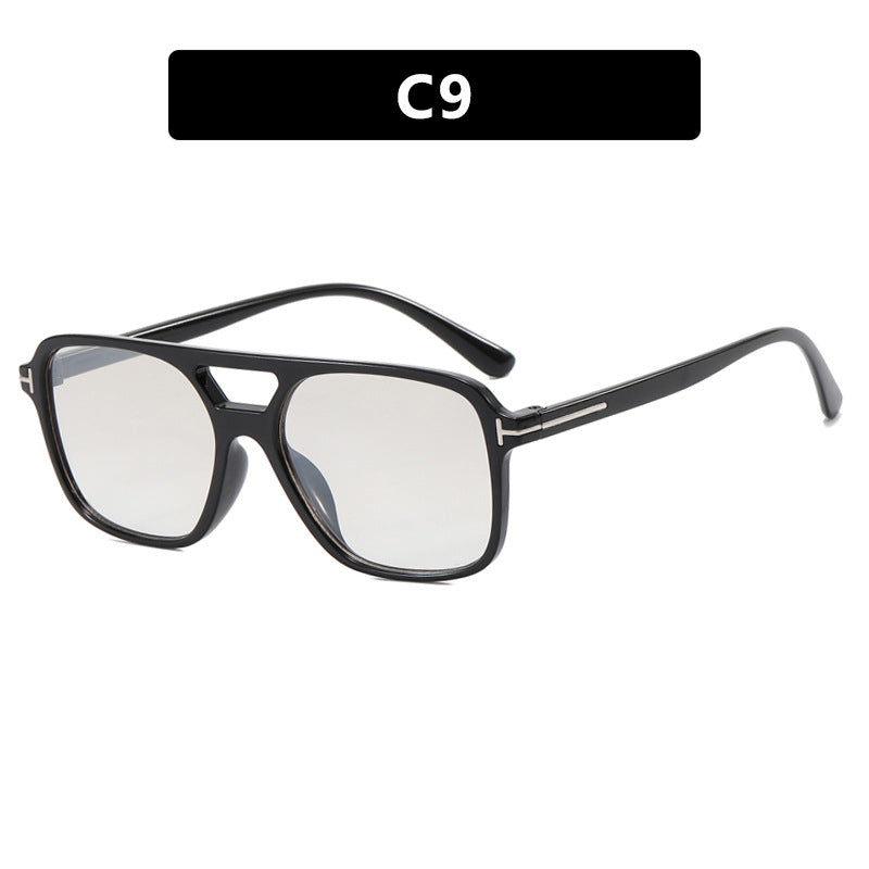 Women's elegant geometric sunglasses with stylish frame Skanto