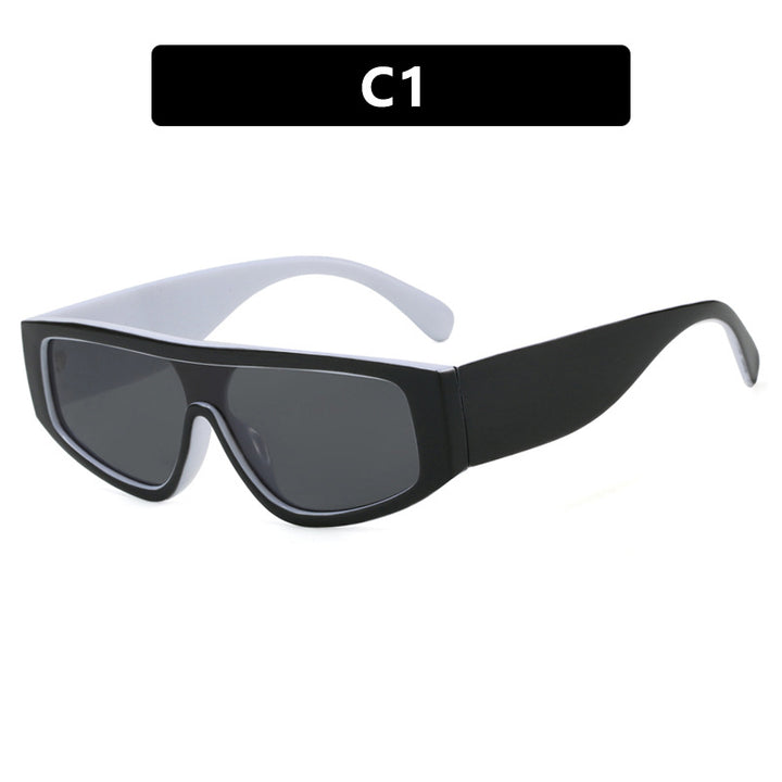 Women's fashionable sports sunglasses with innovative design and wide frame Skanto