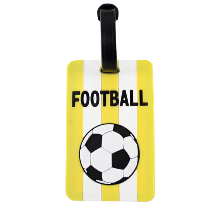 Fotball-tema Bagasjelapp Skanto