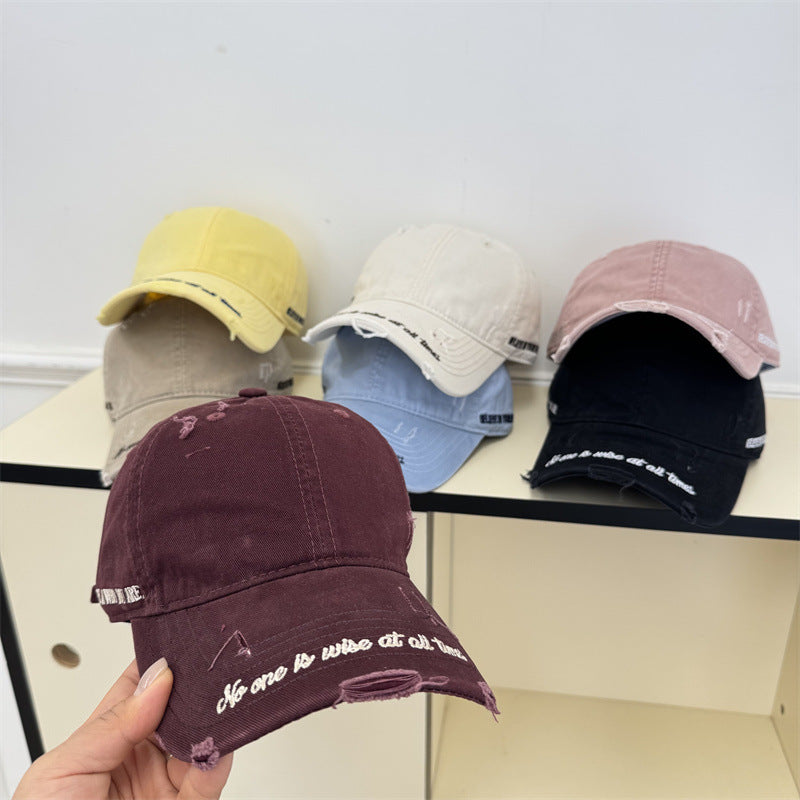 Herre Vintage Slitt Baseball Cap Skanto