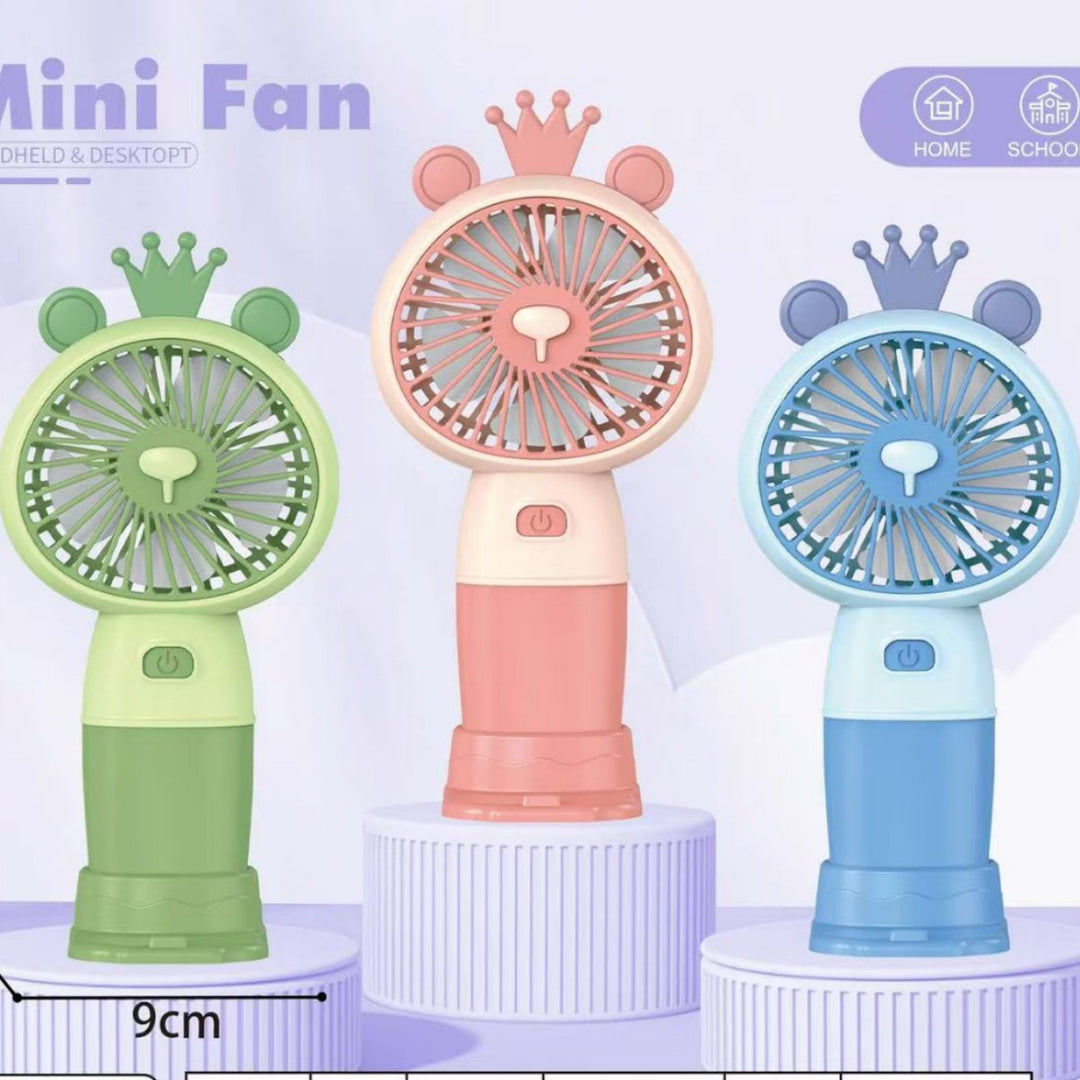 Unisex Håndvifte med fleksibelt design og integrert USB-ladefunksjon Skanto