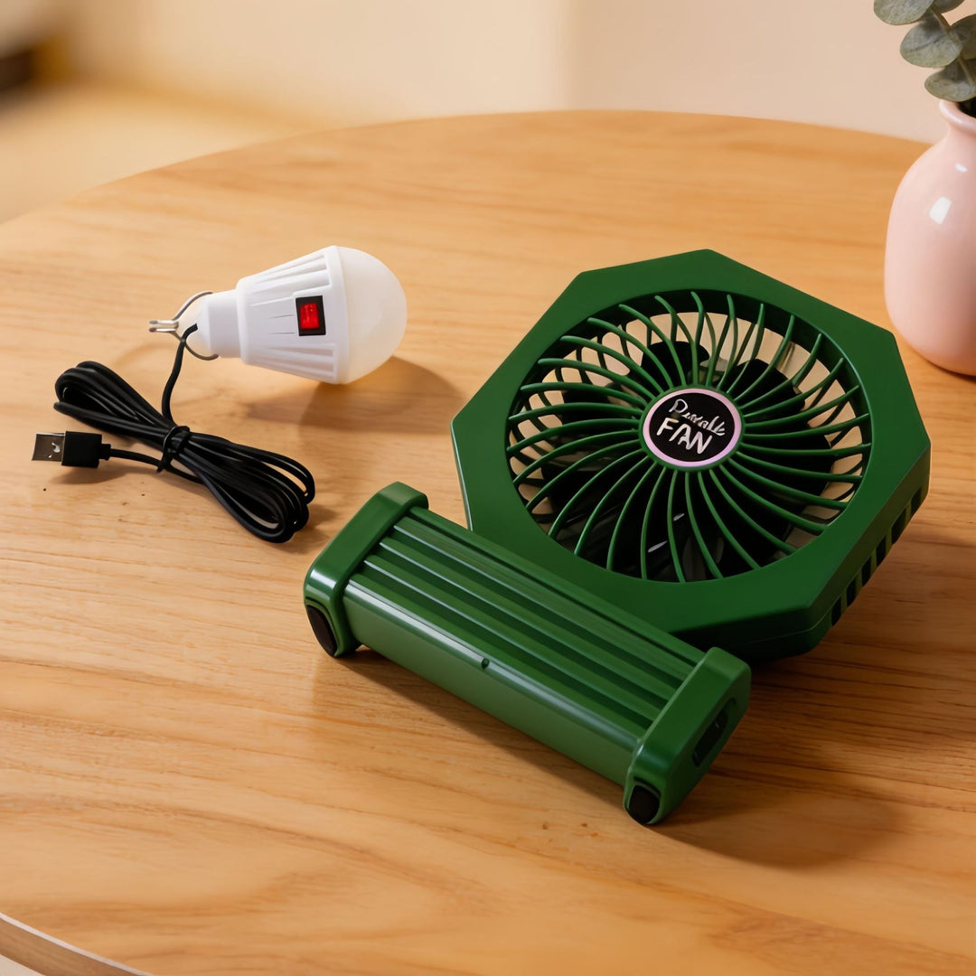 Damen Bærbar Bordvifte med USB-tilkobling og en elegant Trebase Skanto
