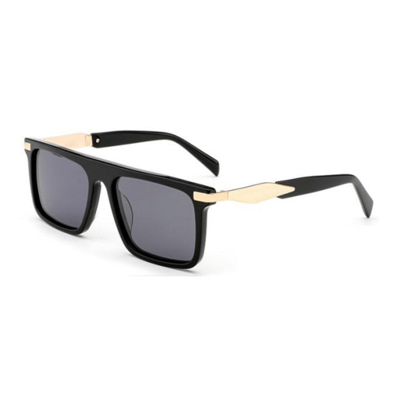 Dame fashionable solbriller med ekstravagant ramme Skanto