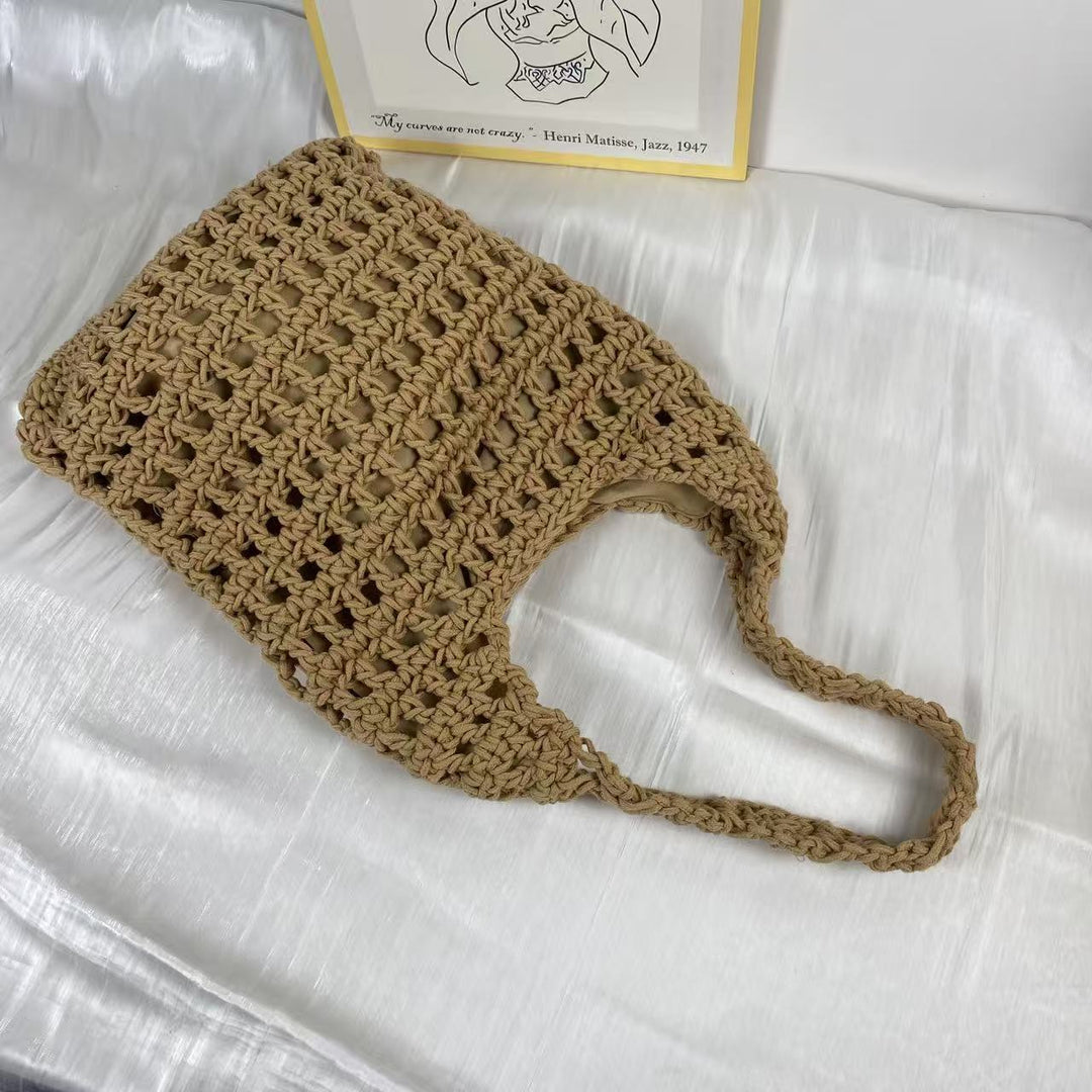 Håndlaget nett bag Skanto