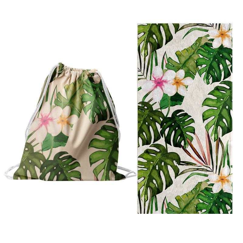 Sporty bærenett med blomsterdesign Skanto