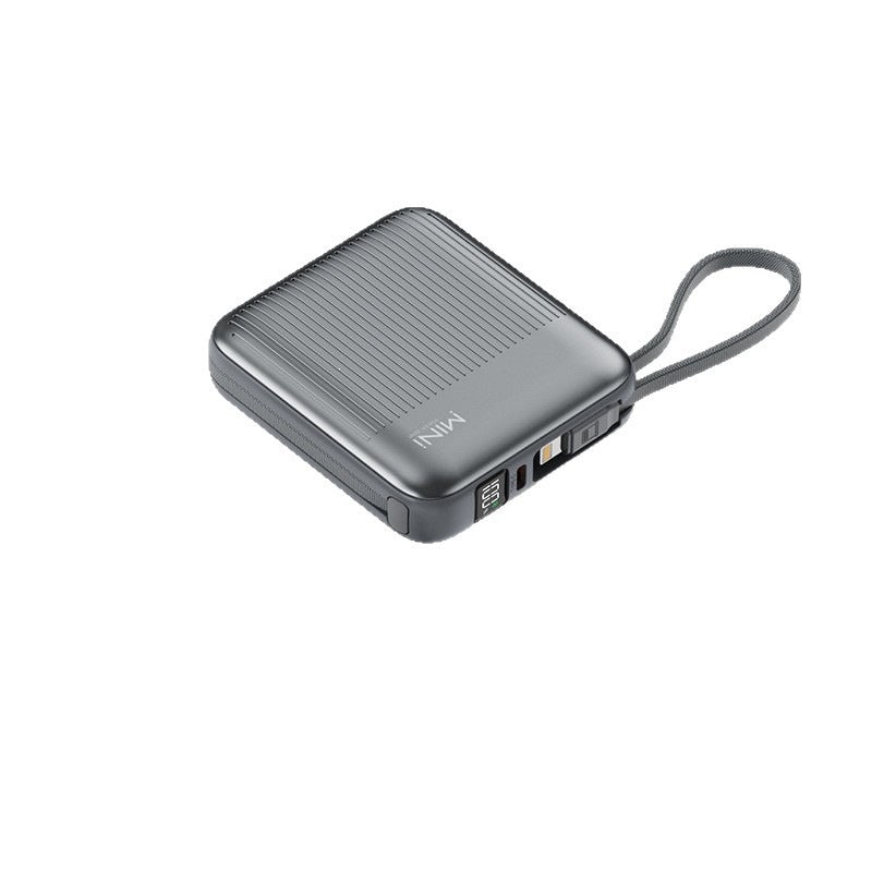 Kompakt powerbank med integrert kablingssystem Skanto