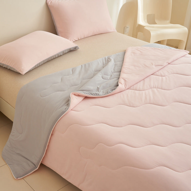 Ultra-Soft Kjøle Sommerteppe – Lett Is Silke Komfortteppe, Pustende & Maskinvaskbart Klimaanlegg Teppe | Skanto