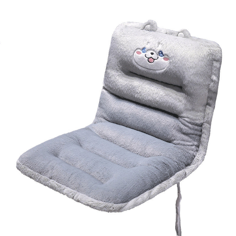 Plush sittepute med dyremønster Skanto