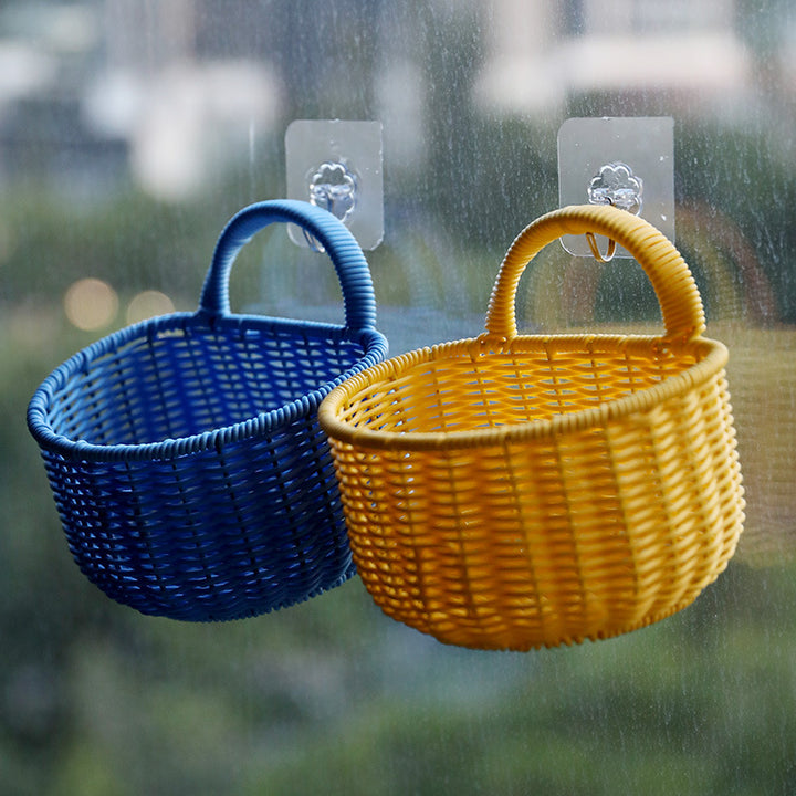 Unisex Praktisk oppbevaringskurv med rundt design Skanto