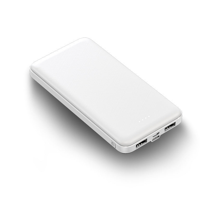 Høyytelses powerbank med to USB-porter og hurtiglading Skanto