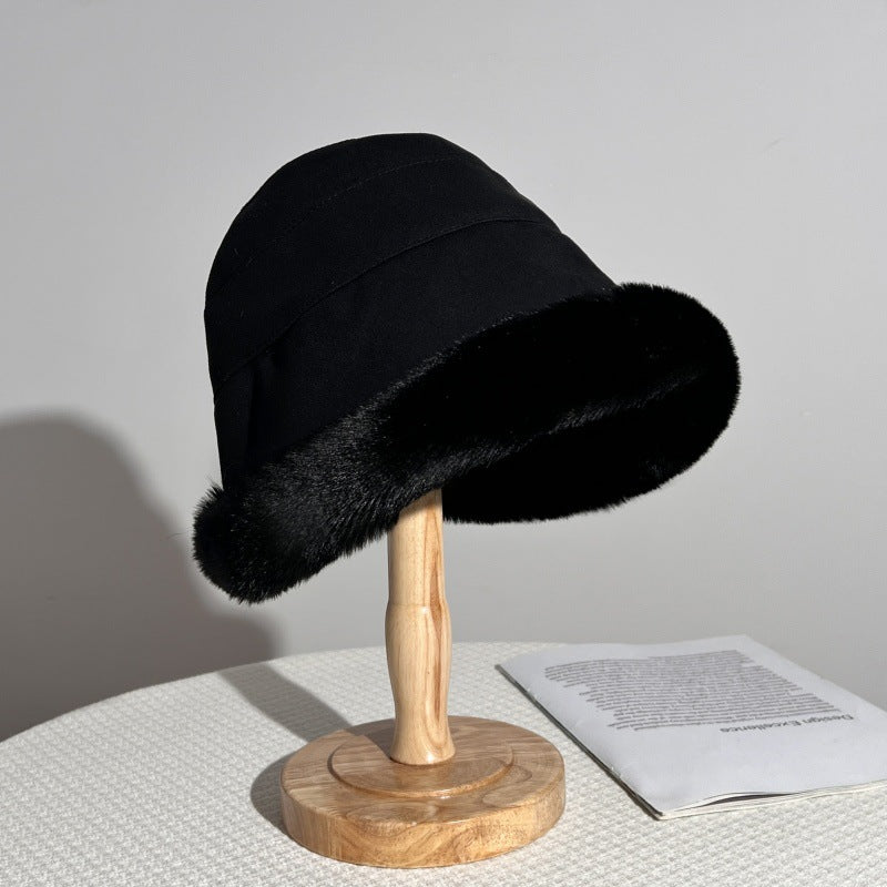 Skanto | Dame Faux Fur Vinter Beanie Hatt