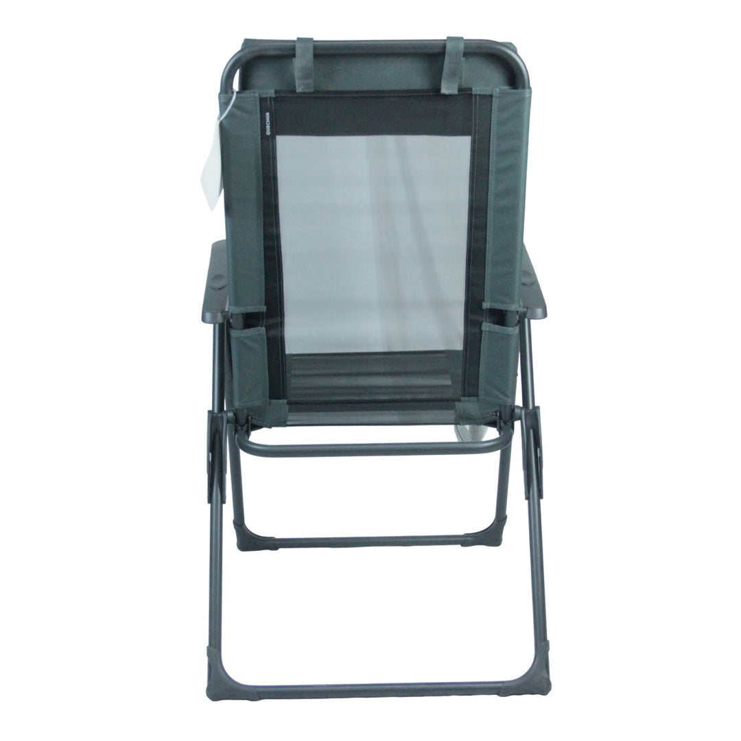 Relax chair with ergonomic headrest and folding mechanism Skanto