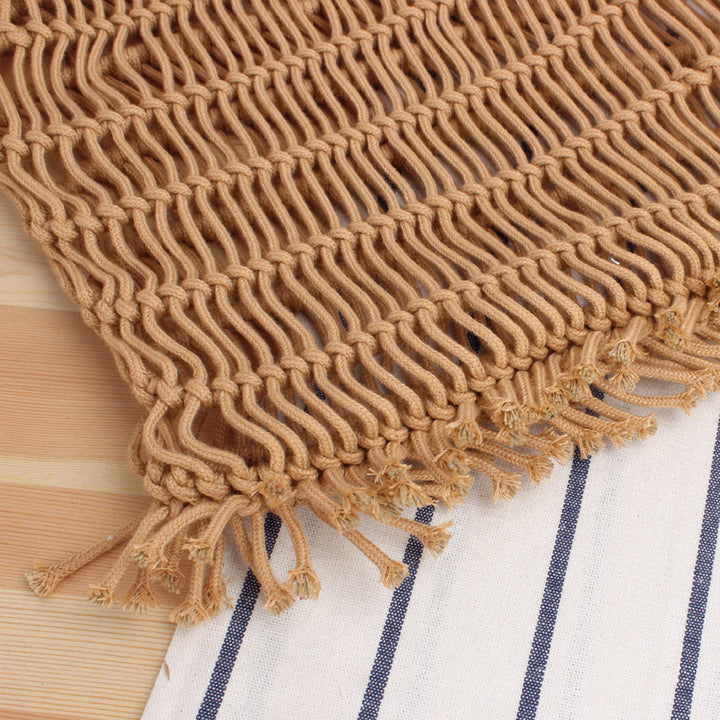 Braided tote bag with inner pouch Skanto