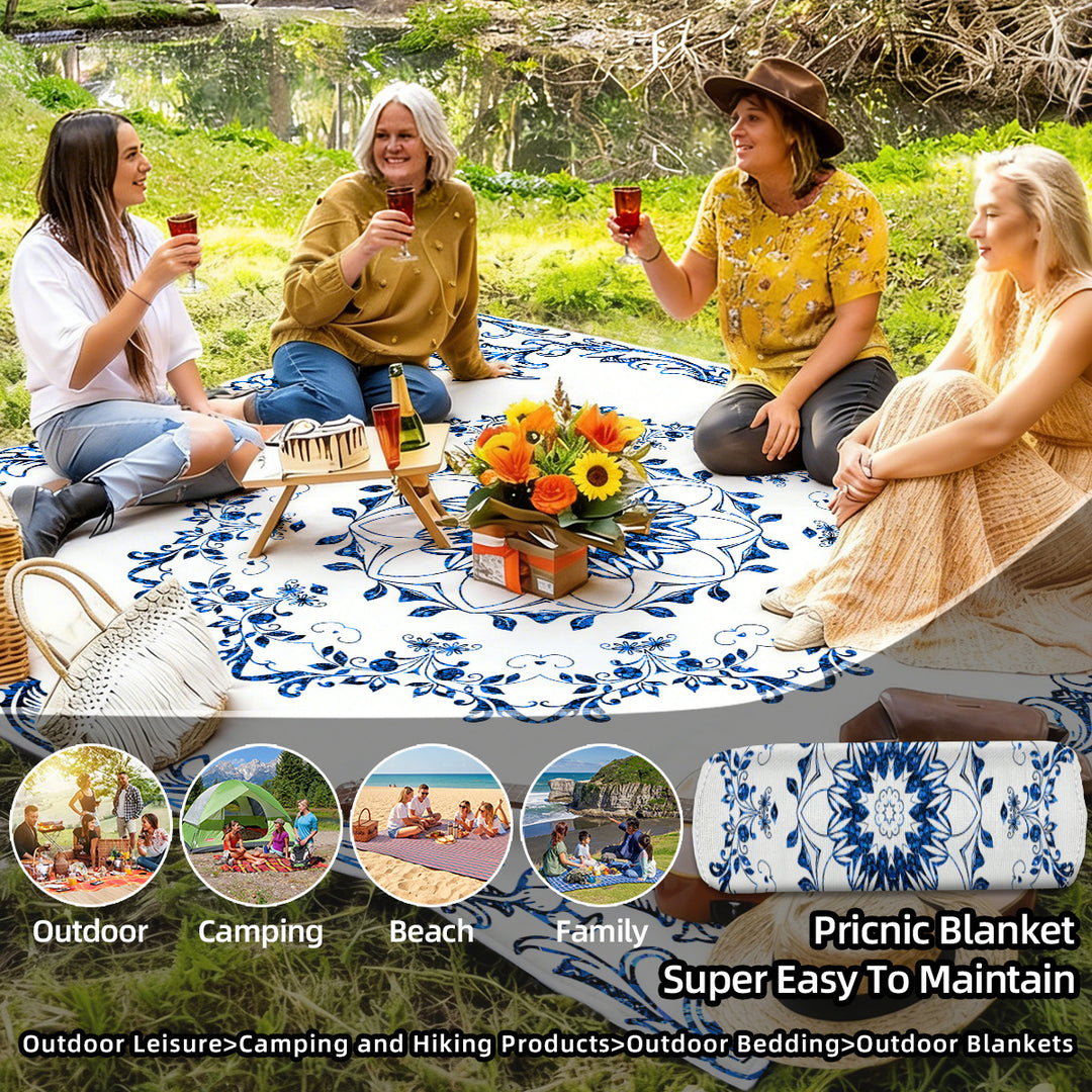 Mandala Design Strandmat Skanto
