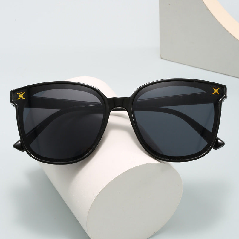 Dame Modische oversized solbrille med høy UV-beskyttelse Skanto