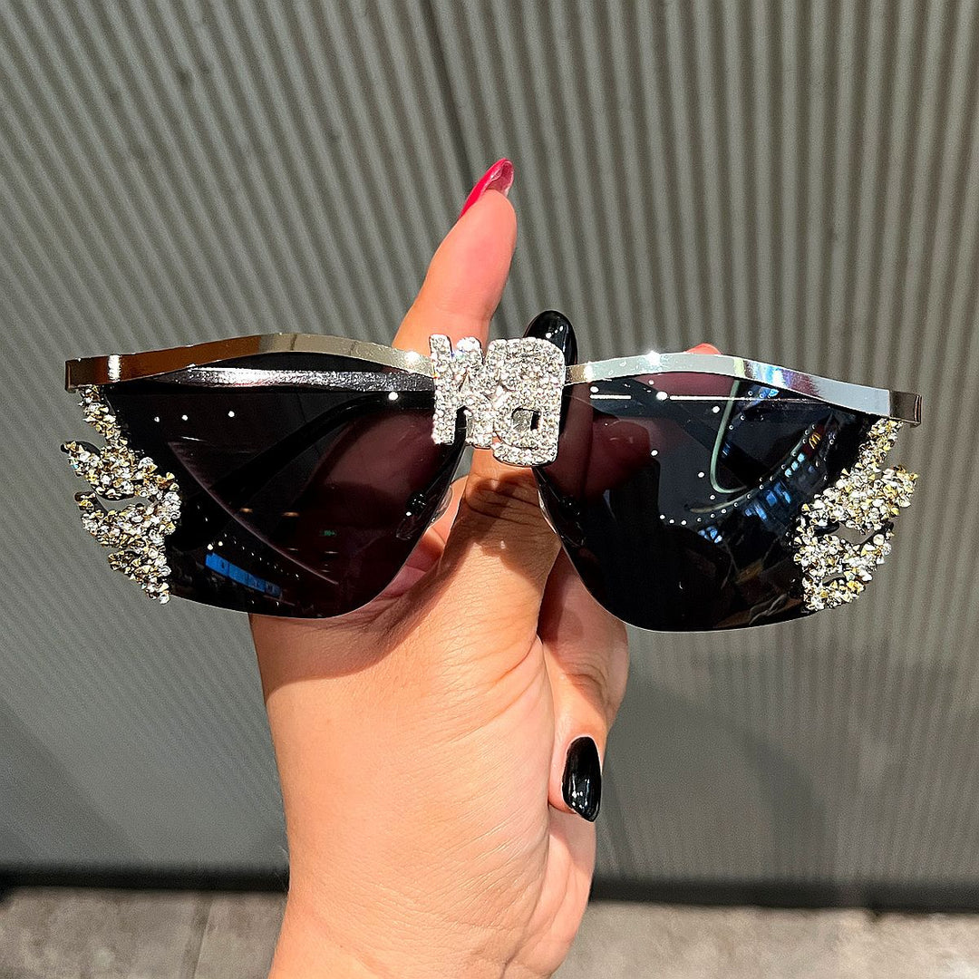 Dame Glamourøse solbrille Skanto