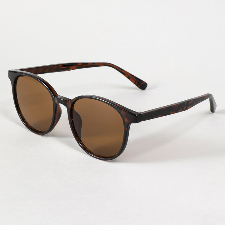 Dame moterik solbrille i elegant, rund design med UV-beskyttelse Skanto