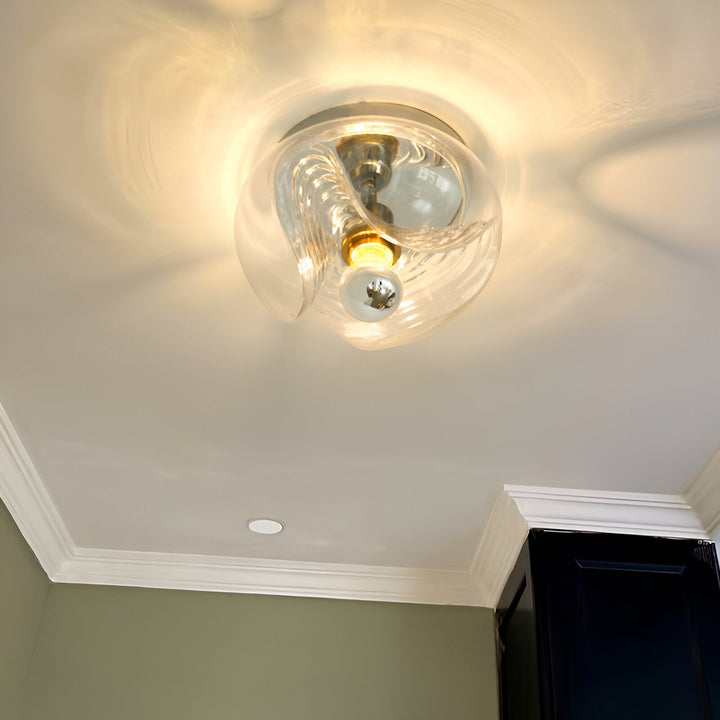 Skanto | Fransk Vintage Middelalderske Bauhaus Taklampe