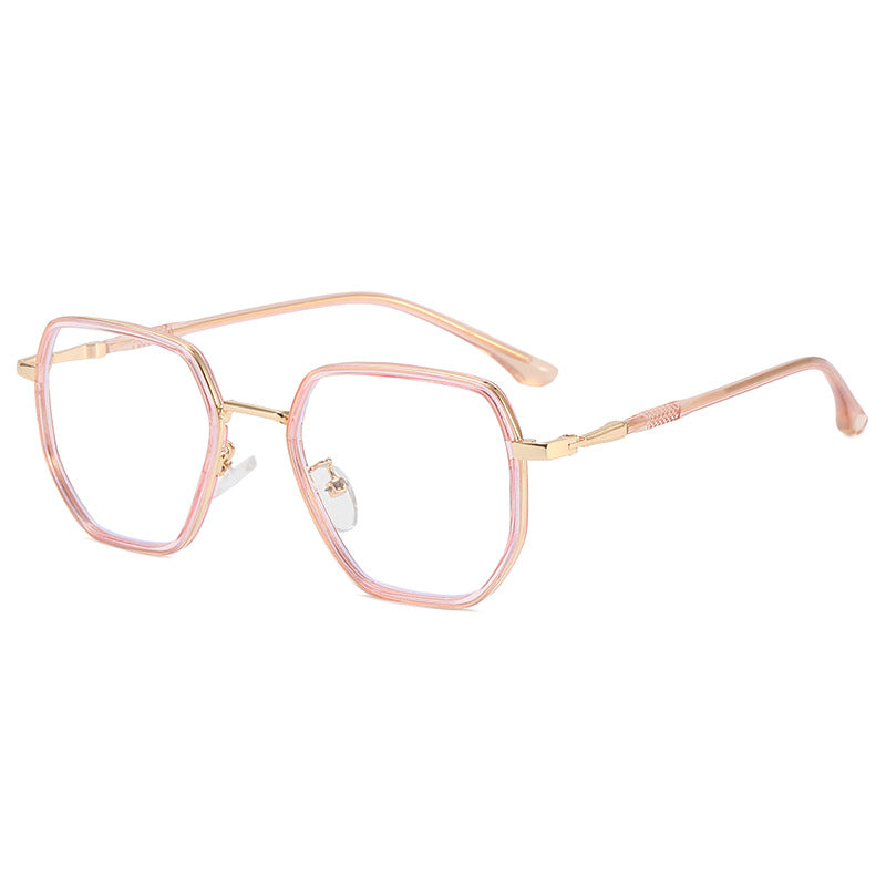 Dame geometrisk solbrille med elegant glassdesign Skanto