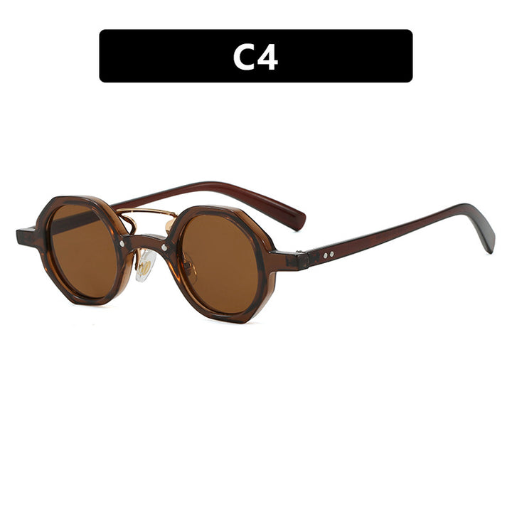Women's stylish sunglasses in unique octagonal design Skanto