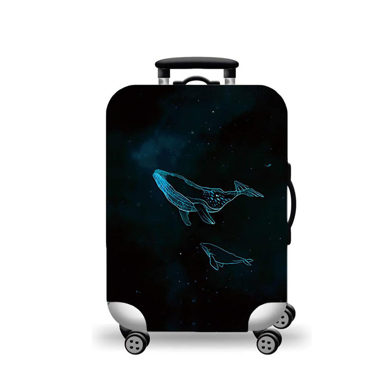 Unisex nan Kinder Kabinen Trolley med internasjonalt landemerke-motiv og lett ABS-skal Skanto